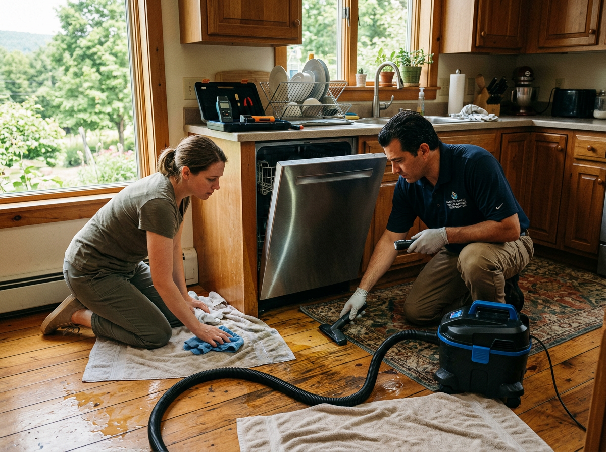 water damage restoration in Tuckahoe