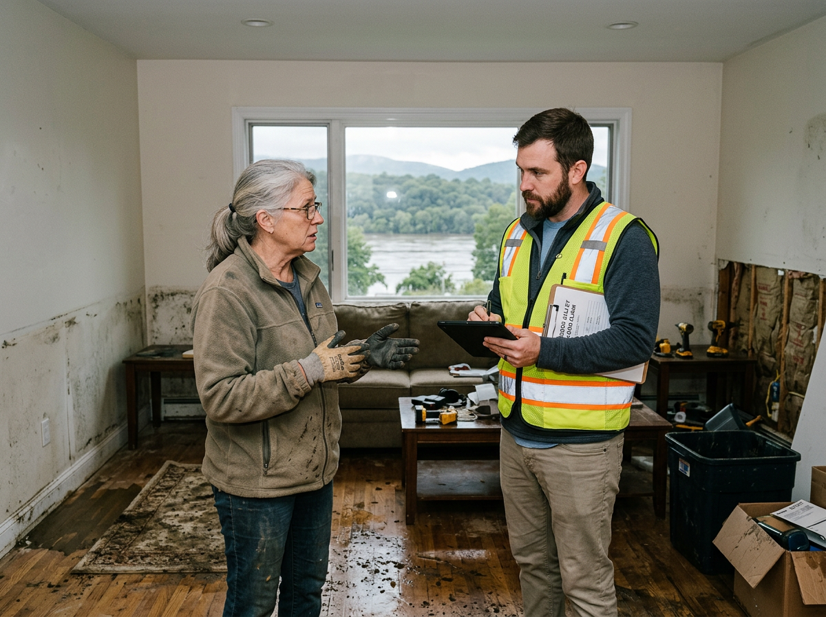 water damage restoration in Wappingers Falls