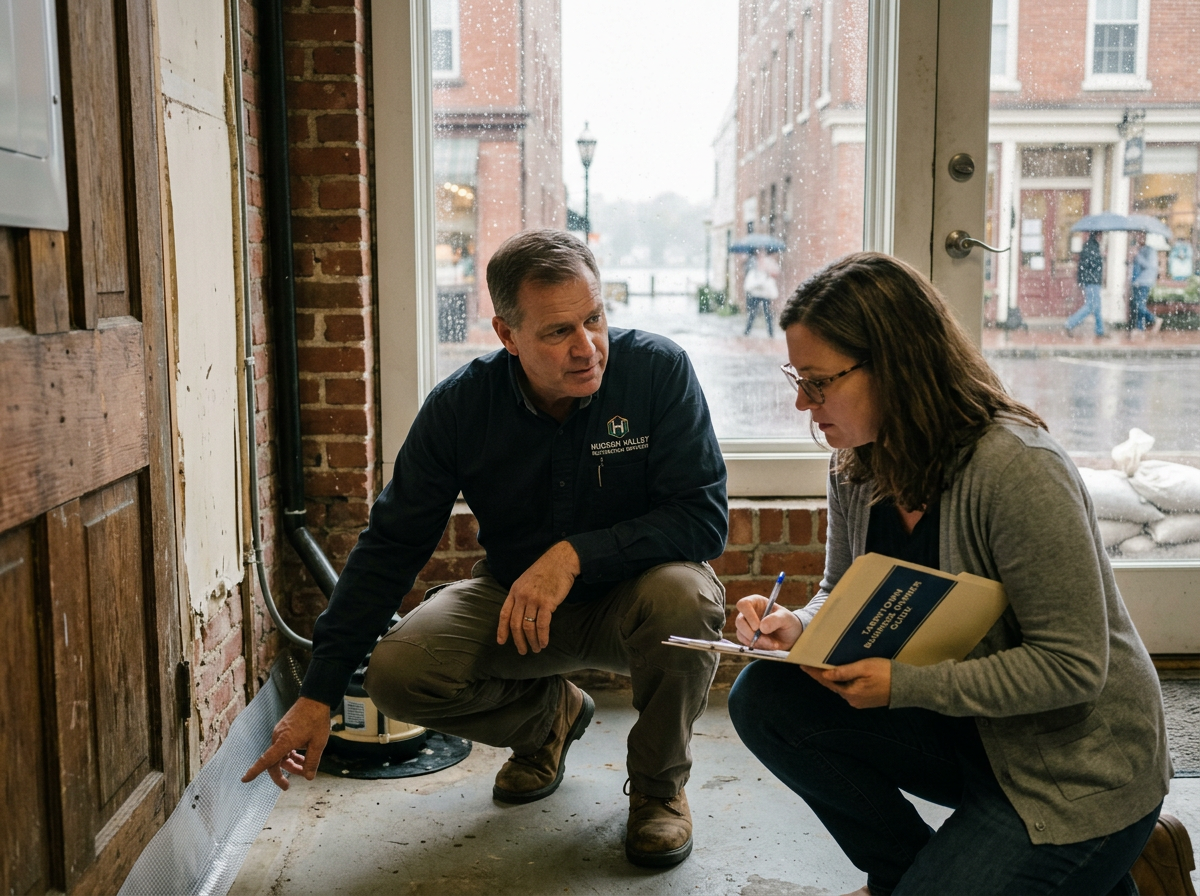 water damage restoration in Chappaqua