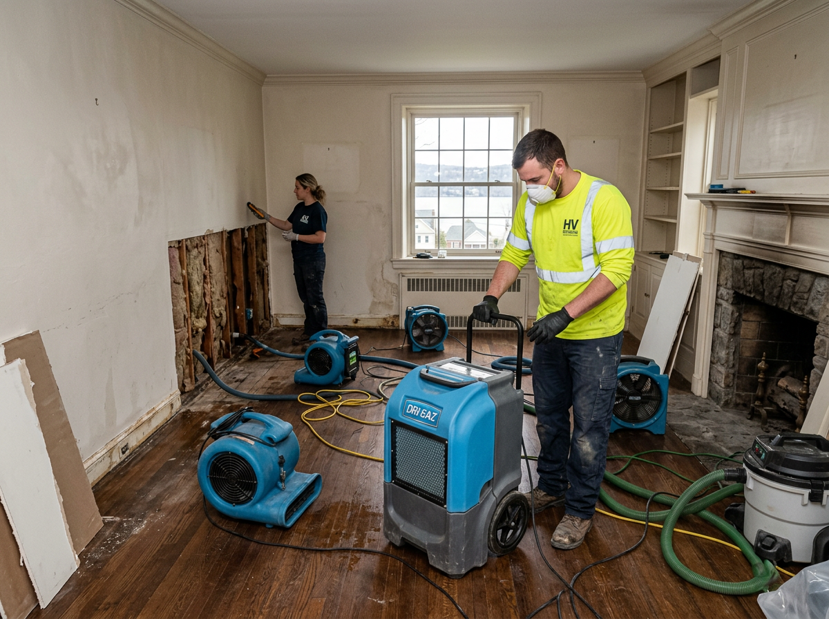 water damage restoration in Nanuet